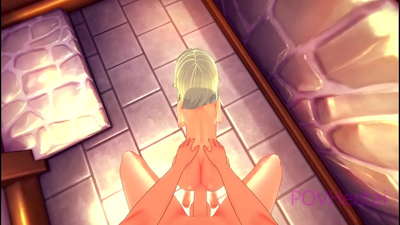 (អន្ទាក់) អ្នកបំរើ Elvish ជួយអ្នកលាងមុខរបស់អ្នក។